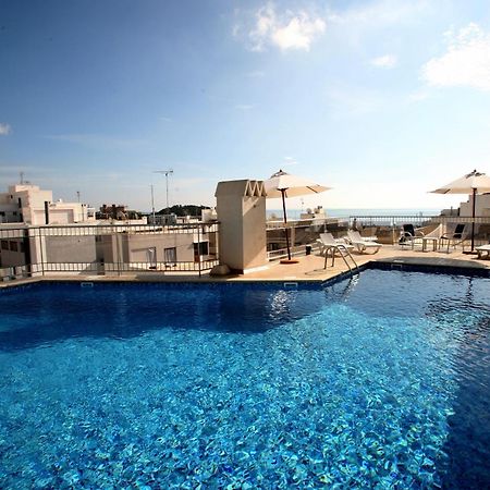 Aparthotel Duquesa Playa Santa Eularia des Riu Bagian luar foto
